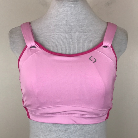 Moving Comfort Intimates Sleepwear Jubralee Pink Sports Bra